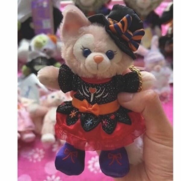 即日発送 写真の子① 上海ディズニーハロウィン リーナベルぬいぐるみキーチェーン