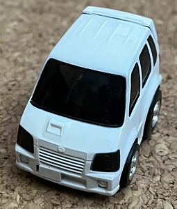 ◇チョロQ スズキ ワゴンR RR タカラ プルバック ミニカー 中古 ホワイト