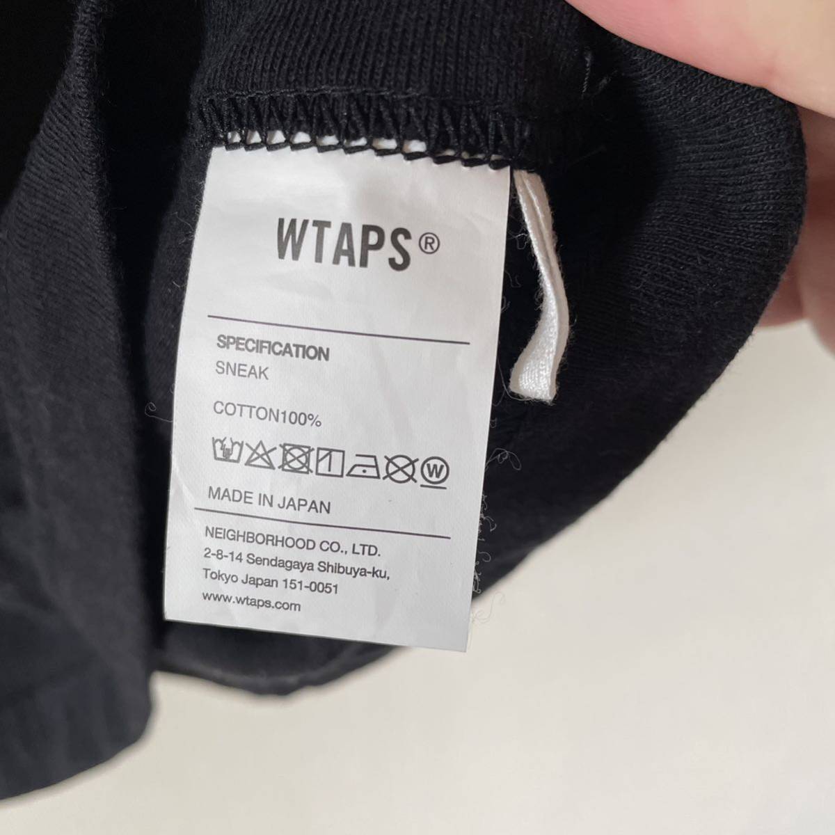 WTAPS ダブルタップス 22SS IDENTITY/SS/COTTON 221ATDT-STM07S