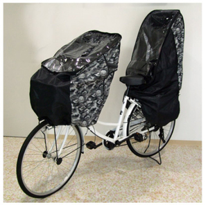 ★order_bicycle★新品！未使用品！LAKIA 子供乗せ自転車用 チャイルドシートレインカバー フロント用 前 カモフラージュ CYCV-F-CAM