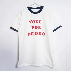 VOTE FOR PEDRO リンガー Tシャツ ナポレオン ダイナマイト L