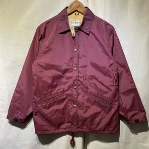 80s L.L.Bean コーチジャケット USA製 ビンテージ エンジ チンスト ll bean 60s 70s 90s