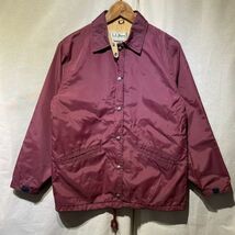 80s L.L.Bean コーチジャケット USA製 ビンテージ エンジ チンスト ll bean 60s 70s 90s_画像1