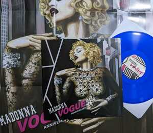 Madonna-Vogue Anniversary★限定300カラー盤/ポスター付属