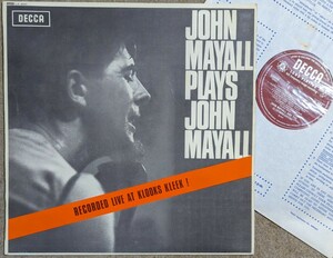 John Mayall-Plays John Mayall★英Decca MONO Orig.オープン・ラベ盤