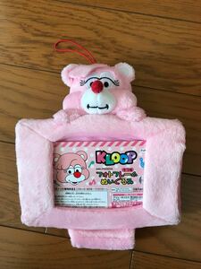 KLOOP フォトフレームぬいぐるみ ピンク 倖田來未 くま