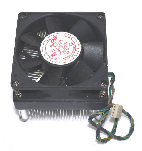 CPUクーラー GP D80SH-12 DC12V 0.18A