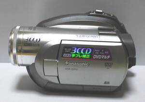 DVDビデオカメラ VDR-D310-S （シルバー）ジャンク