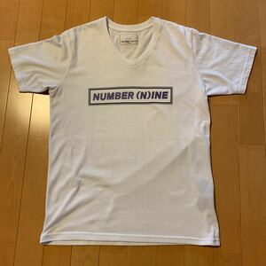 ナンバーナイン　Tシャツ NUMBER（N ）INE VネックTシャツ Mサイズ