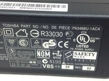 P-2728 TOSHIBA 製 ADP-75SB AB 仕様 19V 3.95A ノートPC用ACアダプター　即決品_画像8