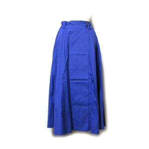 Vintage KENZO　ヴィンテージ オールド ケンゾー　「M」 ロングフレアラップスカート 135623-q