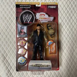 アンダーテーカー WWE R3 テックマットファイターアクションフィギュア Jakks Pacific リアルスキャン 未開封