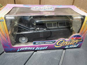 1957 Chevrolet Chevy Suburban STREET LOW Lowrider series black 1/24 JADA TOYS CHEVROLET CHEVY SUBURBAN minicar 