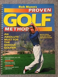 BOB MANN'S PROVEN GOLF METHOD 英語原書　中古良品！！