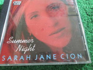 【送料無料】中古CD ★SARAH JANE CION/ Summer Night ☆サラ・ジェーン・シオン 86071-2