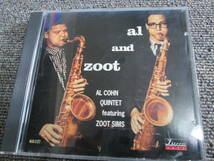 【送料無料】中古CD ★Al Cohn Quintet Featuring Zoot Sims/Al And Zoot ☆アル・コーン・クインテッドfeatズート・シムズ MCAD-31372_画像1