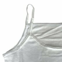 『TENCEL』綿混 キャミソール ホワイト LL さら肌キープ Ag+ 銀イオン 抗菌効果 接触冷感 防臭,抗菌 暑さ対策 吸汗速乾 サラサラ快適 新品_画像7