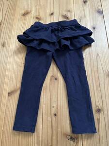  free shipping * west pine shop frill skirt spats attaching ska tsu90. navy girl baby bottoms 
