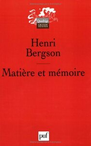 【中古】 Matiere ET Memoire Essai Sur LA Relation Du Corps ET D
