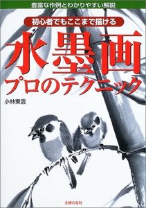 【中古】 水墨画プロのテクニック 初心者でもここまで描ける