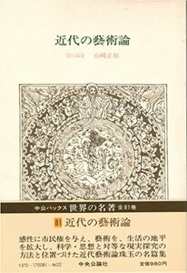 【中古】 世界の名著 81 近代の芸術論 (中公バックス)