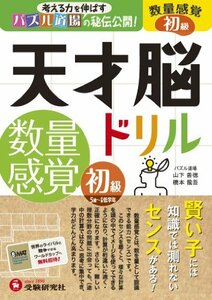 【中古】 天才脳ドリル 数量感覚 初級 考える力を伸ばすパズル道場の秘伝公開! (受験研究社)