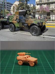 1/144 未組立 French Panhard VBL /w 0.50 gun (fine detail) Resin Kit (S2676)