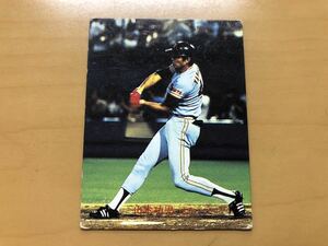 カルビープロ野球カード 1982年 山本功児(巨人) No.195