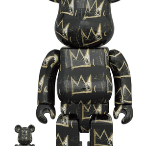 BE@RBRICK JEAN-MICHEL BASQUIAT #8 100％ & 400％/メディコムトイ/Medicom Toy/バスキア/ベアブリックの画像1