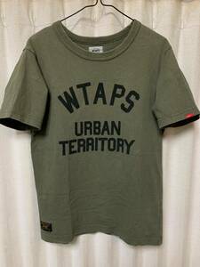 WTAPS DESIGN SS 06 TEE COLLEGE Tシャツ 161ATDT-CSM02S KHAKI カーキ オリーブ ダブルタップス カレッジ サイズS