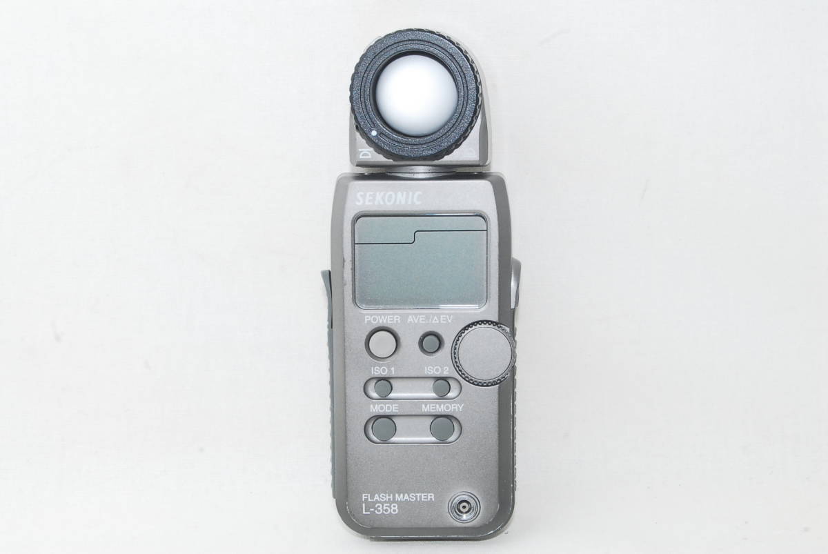 ☆実用良品☆SEKONIC セコニック フラッシュマスター L-358 露出計