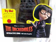 未使用品 ★DISNEY PIXAR Mr. インクレディブル エドナモード トーキング ドール★ Incredibles Interactive Edna Mode Doll Talking 01285_画像3