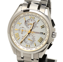 ジャンク品 シチズン エコ・ドライブ アテッサ AT8041-62A 2000本限定 メンズ 腕時計 CITIZEN ATTESA EcoDrive_画像3