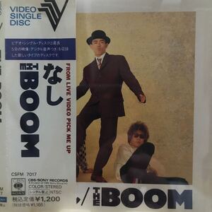 THE BOOM ★ なし　★ ビデオディスク　★ 貴重廃盤