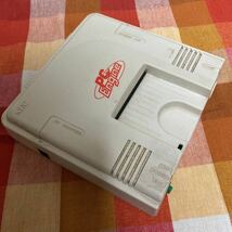 NEC PCエンジン/PC Engine PI-TG001、Backup BoosterII/バックアップブースター2 PI-AD8セット 本体のみ 動作未確認 ジャンク扱い_画像4