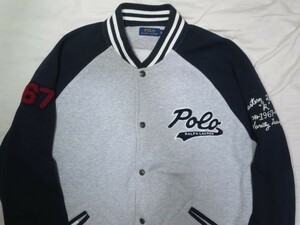 POLO RALPH LAUREN スウェット スタジャン XL スクリプトロゴ ラルフローレン