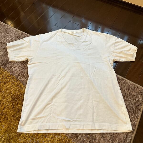 UNITED ARROWS tshirt 半袖Tシャツ V-neck white tシャツ