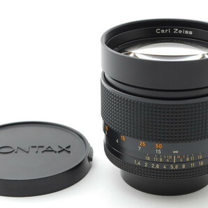 [AB品]Contax Planar 85mm F1.4 T* AEG★キャップ★絶好調★4699の画像8