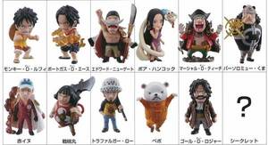 ONE PIECE ワンピース コレクション チェンジ・ザ・ワールド…全12種 (エース/ロジャー/白ひげ/黒ひげ/赤犬/ロー/ベポ/くま/他) フィギュア