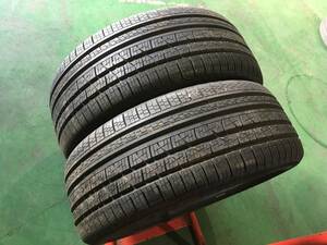 x329-3-6 ☆265/40R21 中古2本 ピレリ スコーピオン ヴェルゼ オールシーズン 2019年製 ほぼ新品溝♪　 k60