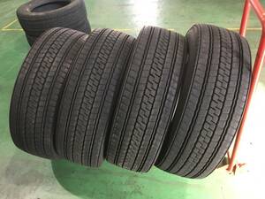 x082-3-2 ☆285/60R22.5 BS M815 中古4本♪ ブリヂストン 2019年製 残溝13ｍｍ k280