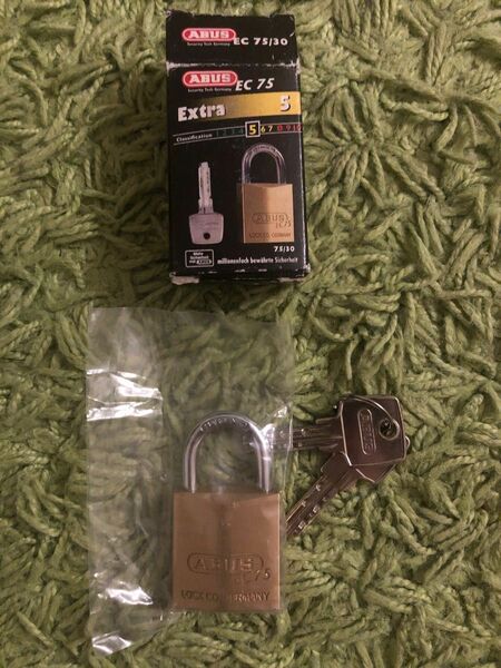 ABUS 南京錠 EC75/30 ディンプルキー