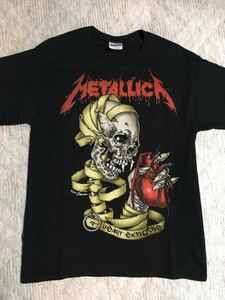 【極上美品】メタリカ、METALLICA メタリカ Tシャツ、デッドストック、PUSHEAD パスヘッド 、Mサイズ。