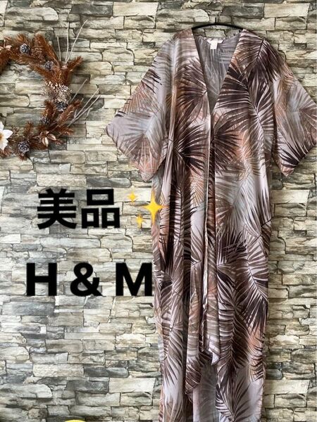 【新品】H＆M★シアーロングカーディガン 