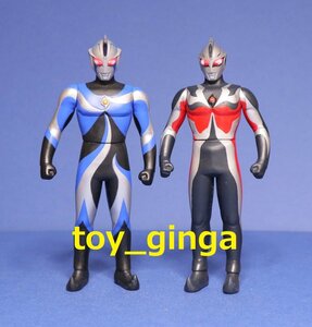 即決ウルトラヒーローシリーズ カオスウルトラマン＆カオスウルトラマンカラミティ 中古品　ウルトラマンコスモス