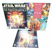 【同梱OK】 スター・ウォーズ エピソード1 ファントム・メナス ■ Star Wars: Episode I The Phantom Menace ■ ゲームソフト_画像1