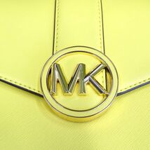 Ｂ-①【MICHAEL KORS】Carmen☆コンバーチブルショルダー ミディアム☆イエロー☆美品_画像2