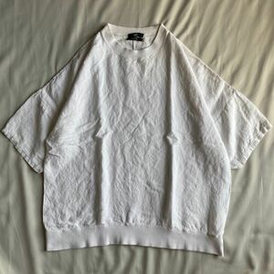日本製 ハレ HARE 麻レーヨン プルオーバー シャツ リネン Mサイズ ホワイト 白