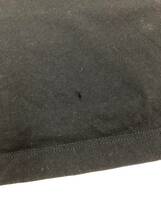 □SAINT LAURENT PARIS 半袖Tシャツ S(175/92A) 黒 サンローラン メンズ フランス製 スモーキングリップ 482676 複数落札同梱OK B230614-7_画像7