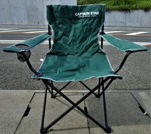 * Captain Stag *CS lounge chair *K1140* camp supplies * chair * secondhand goods *